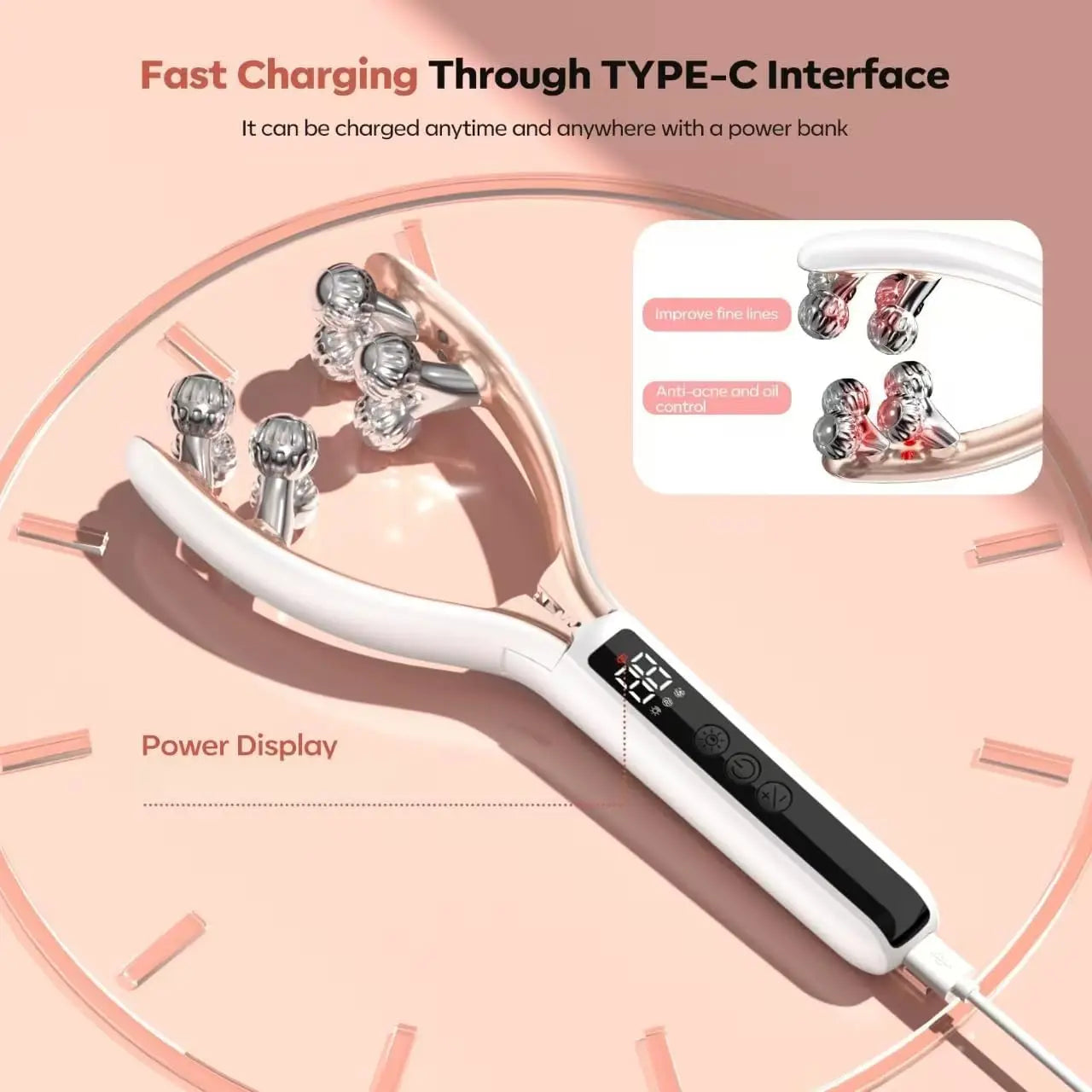 Microcurrent Face Lift Device for Wrinkles & Skin Tightening