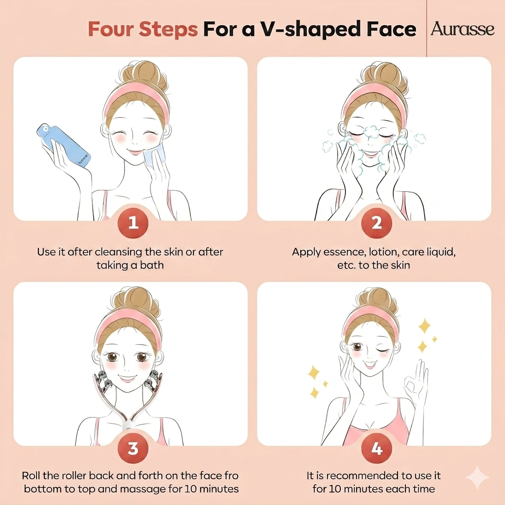 Microcurrent Face Lift Device for Wrinkles & Skin Tightening